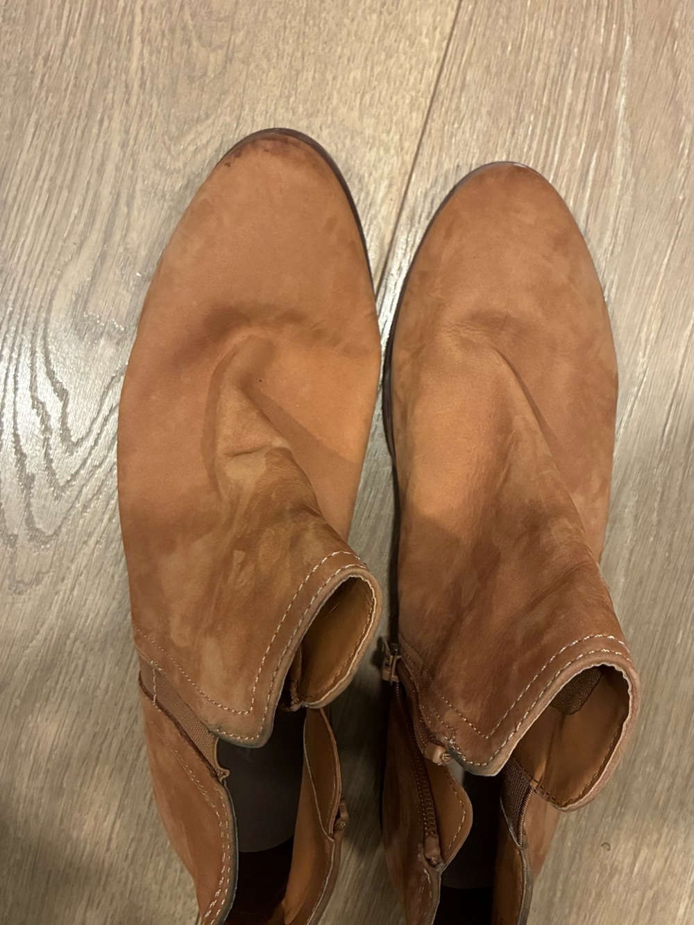 Aldo Women's Tan Suede Ankle Boots